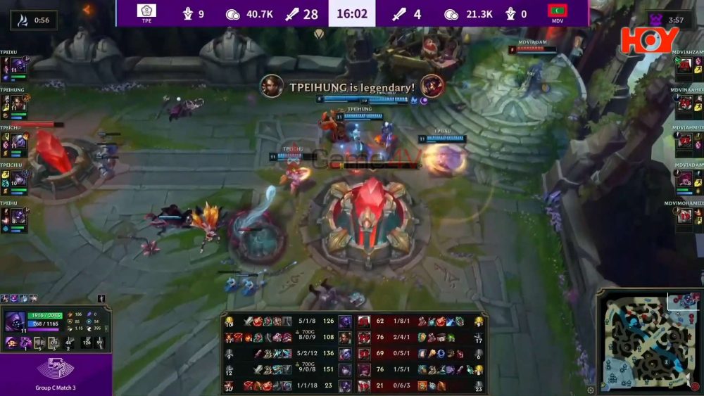 Đại diện MDV gục ngã sau 16 phút thi đấu và chính thức dừng chân ở Asian Games 2022.