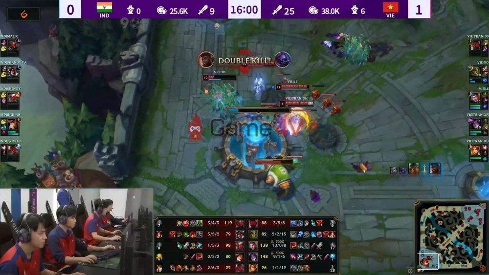 Ván 2 cũng kết thúc sau 16 phút thi đấu.