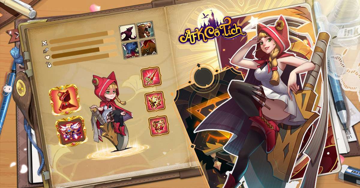 02-1696843960-16 Cộng đồng ‘mê mệt’ với Khăn Đỏ hóa sói, Bạch Tuyết gọi Tử thần trong AFK Cổ Tích 02 1696843960 16