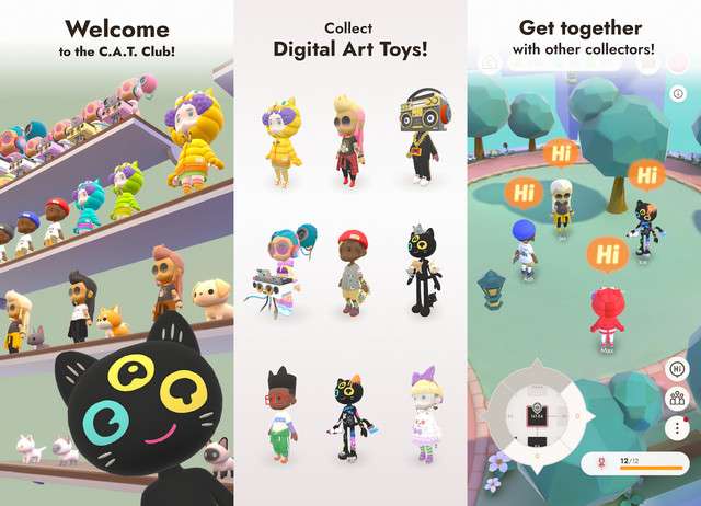 Cocone có nhiều game Metaverse độc đáo. Ảnh: CAT Club.