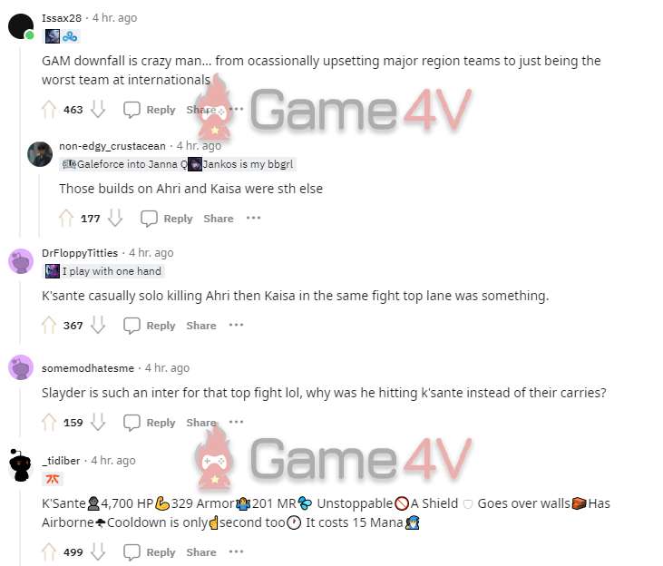 Fan quốc tế chỉ trích con bài Ahri và Kai'Sa của GAM.