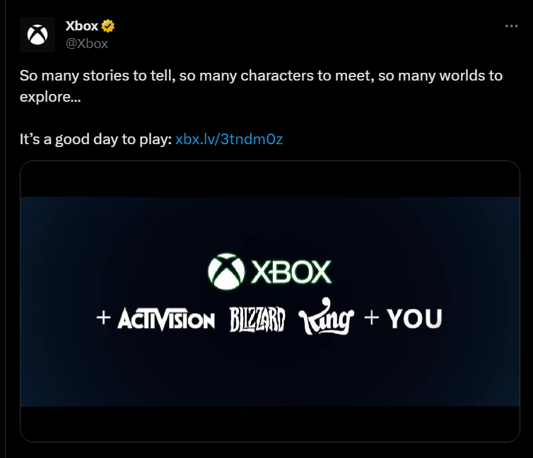 Microsoft chính thức hoàn thành mua lại Activision Blizzard game4v xbox 2 1697271198 21