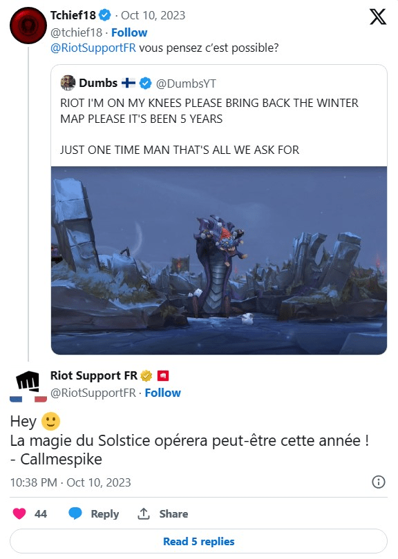 LMHT: Người chơi kêu gọi Riot mở lại bản đồ Mùa Đông hc3acnh e1baa3nh 2023 10 25 102749452 1698204470 35