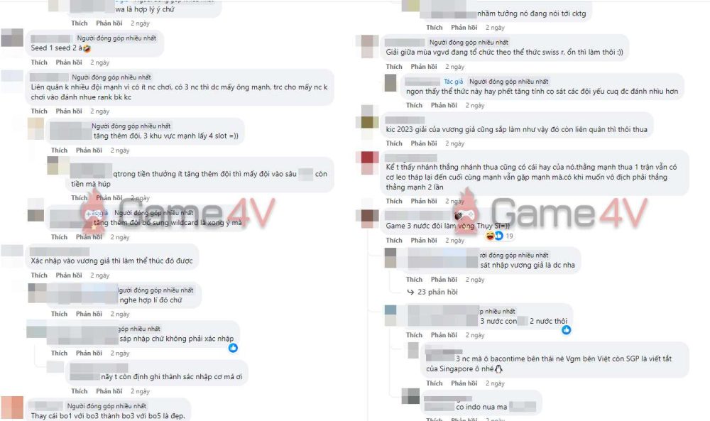 Nhiều ý kiến cho rằng Liên Quân Mobile có quá ít đội để có thể tổ chức theo Thể Thức Thụy Sĩ.