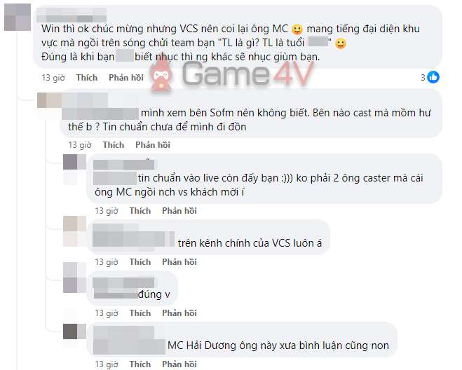 Một số bình luận từ cộng đồng LMHT Việt Nam.