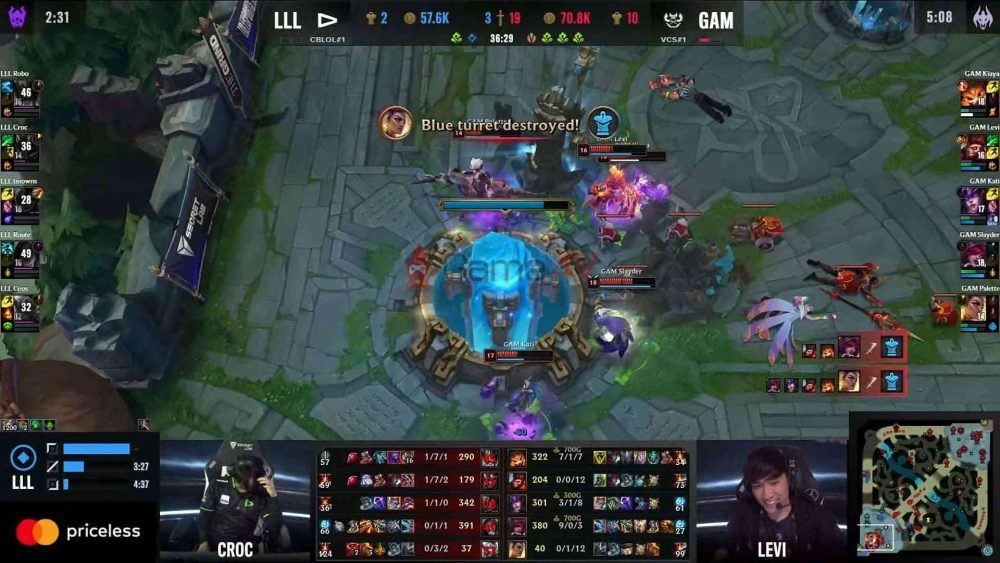 Ván 2 kết thúc với chiến thắng thuyết phục của GAM.