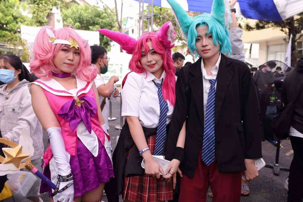 Sự kiện cũng có sự góp mặt của khá nhiều cosplay-er.