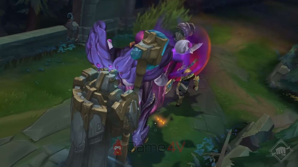 Sứ Giả Khe Nứt khi húc trụ đã "nảy" ra cả Renekton.