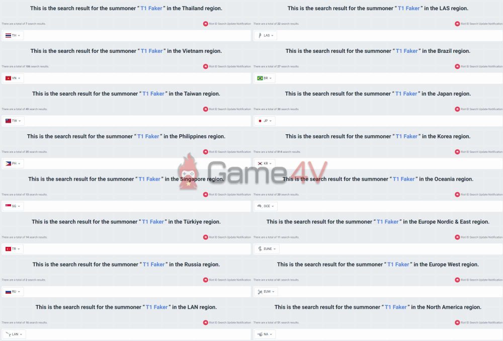 T1 Faker cũng là tên tài khoản được rất nhiều người hâm mộ của Quỷ Vương sử dụng.