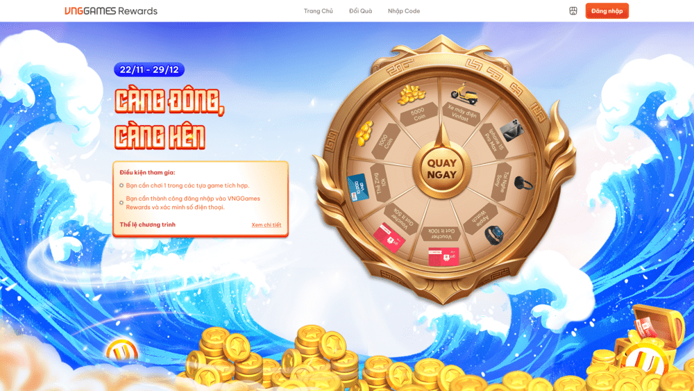 vnggames-rewards-tung-su-kien-tri-an-khung-tang-ngay-xe-may-dien-vinfast-va-iphone-15-pro-max-cho-game-thu-3-1700638141-47 VNGGames Rewards tung sự kiện tri ân ‘khủng’, tặng ngay xe máy điện Vinfast và iPhone 15 Pro Max cho game thủ vnggames rewards tung su kien tri an khung tang ngay xe may dien vinfast va iphone 15 pro max cho game thu 3 1700638141 47