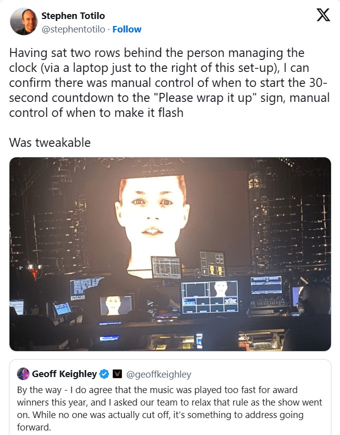 The Game Awards 2023 bị chỉ trích vì vội vàng đuổi các nhà phát triển đoạt giải khỏi sân khấu game4v the awards 2023 4 1702141624 48