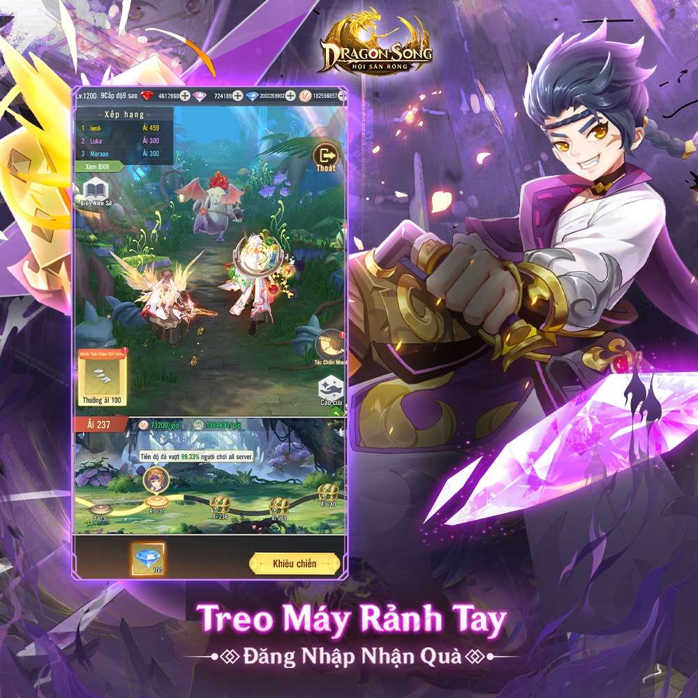 Hòa mình vào cuộc phiêu lưu ‘triệu người’ cùng Dragon Song trong tháng 12 – Game nhập vai màn hình dọc cực ‘bánh cuốn’ hoa minh vao cuoc phieu luu trieu nguoi cung dragon song trong thang 12 game nhap vai man hinh doc cuc banh cuon 7 1702283243 47