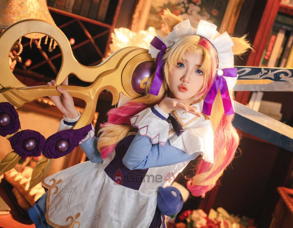 Nữ caster Mage cũng có sở thích cosplay và thường lựa chọn hóa thân thành các vị tướng trong LMHT.