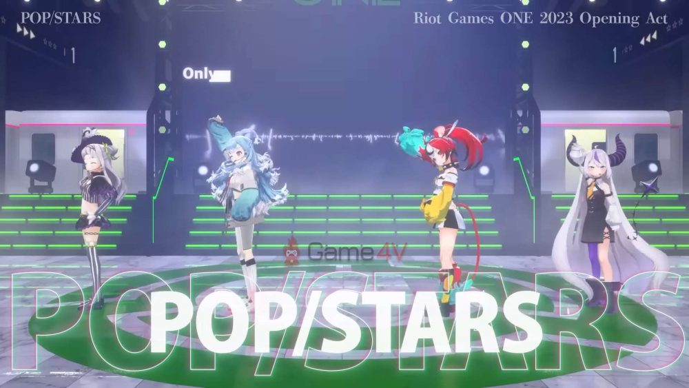 Nhóm VTuber này đã trình diễn 2 ca khúc nổi tiếng của K/DA là POP/STARS và THE BADDEST.