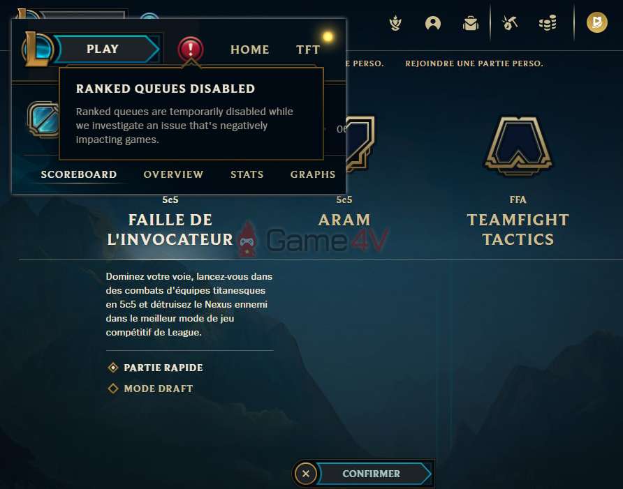 Riot Games tạm khóa chế độ xếp hạng ở toàn bộ máy chủ trên thế giới.