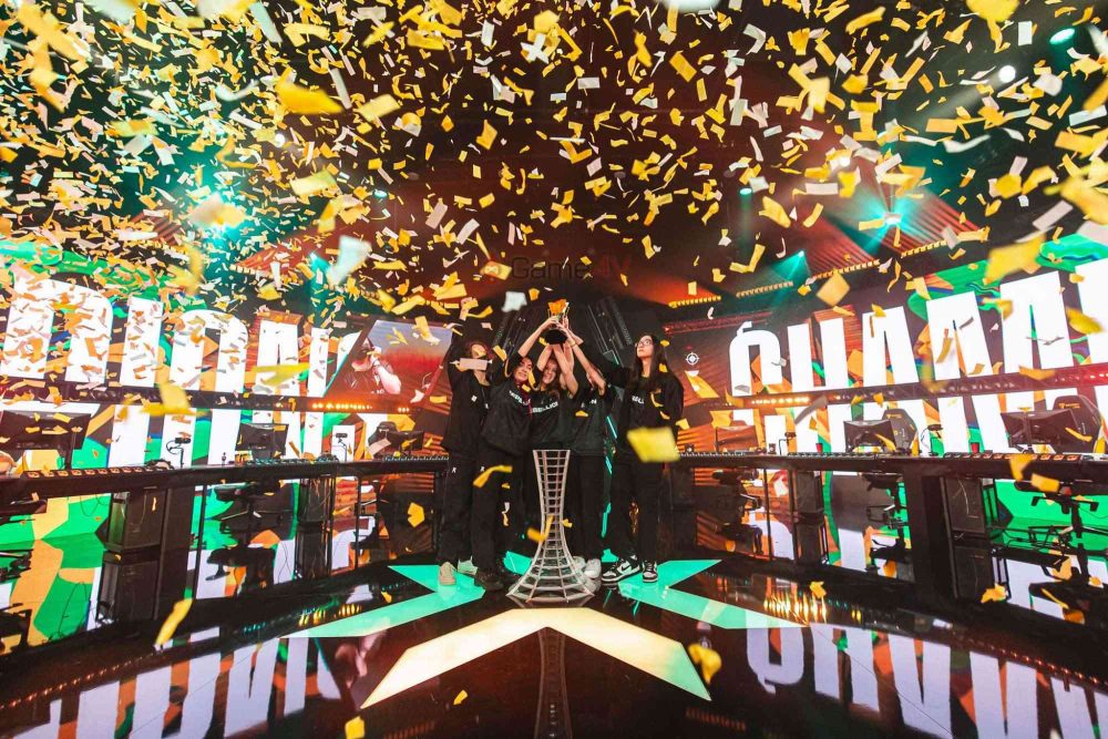 Shopify Rebellion là nhà vô địch 2023 VCT Game Changers Championship.