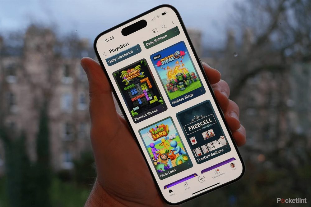 YouTube Playables thử nghiệm. Ảnh: Google.