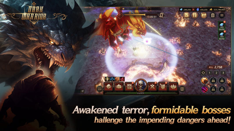 Nếu muốn có trải nghiệm mới lạ thì bạn không thể bỏ lỡ trò chơi Dark Warrior Idle này