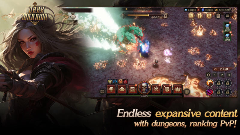 Mỗi nhân vật trong Dark Warrior Idle dường như đi ra thần thoại châu Âu