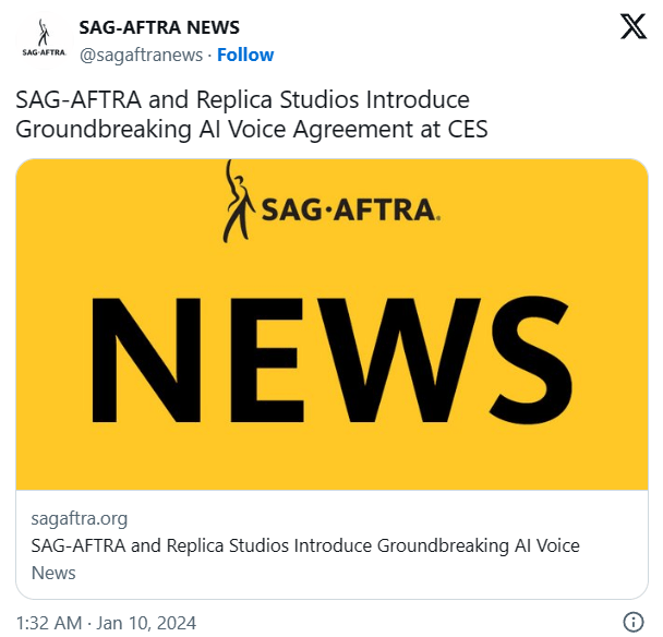 Thỏa thuận SAG-AFTRA mới liên quan đến AI có thể tác động lớn đến các diễn viên lồng tiếng trong trò chơi điện tử game4v ai 2 1704893517 84