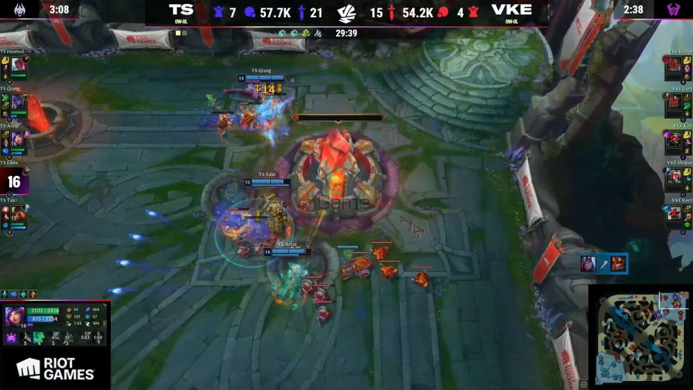 Ván 2 kết thúc ở phút 30.