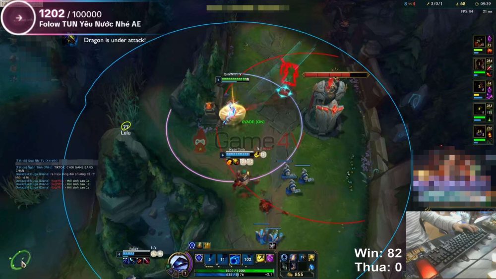 Tài khoản sử dụng "tool hack" ngang nhiên livestream trên TikTok.