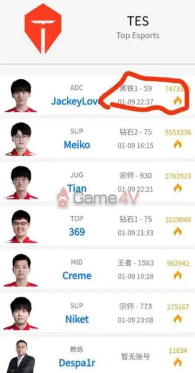 Hình ảnh JackeyLove cán mốc Sắt 1 được chia sẻ rộng rãi trong cộng đồng LMHT Trung Quốc.