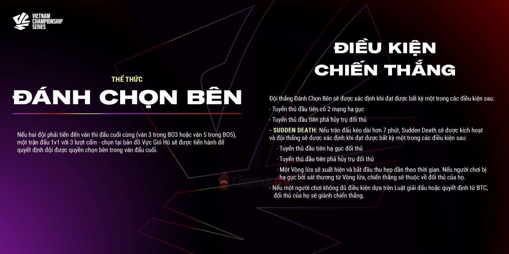 VCS công bố thể thức solo 1v1 trong mùa giải mới.