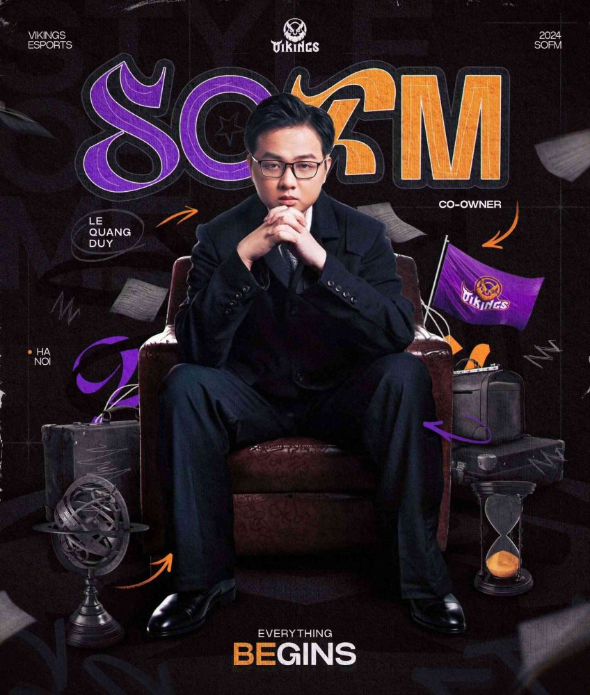 Nhiều fan dự đoán SofM sẽ tham gia trực tiếp vào việc huấn luyện của Vikings Esports.