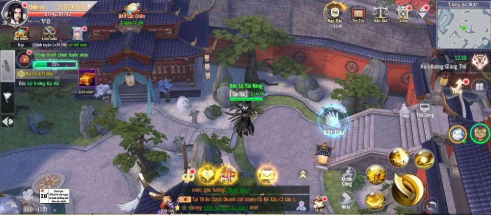 Đánh giá Nhất Mộng Cửu Thiên – Game võ hiệp giang hồ do Funtap phát hành tại Việt Nam review nhe1baa5t me1bb99ng ce1bbadu thic3aan game4v 18 1705207021 64 1024x450 1