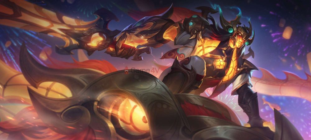 Aatrox Đèn Lồng Giáp Thìn bản thường.