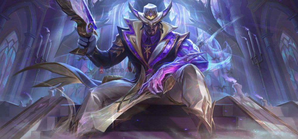 Ảnh bìa trang phục Lucian Cao Bồi Hàng Hiệu trong Tốc Chiến.