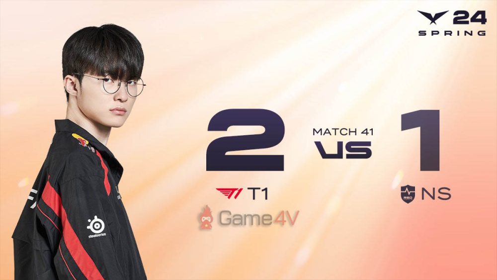 T1 có cho mình chiến thắng 2-1 trước NS.