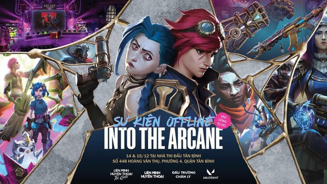 Toàn cảnh sự kiện offline Into the Arcane quy tụ hàng ngàn fan của vũ trụ điện ảnh do Riot xây dựng- Ảnh 1. Toàn cảnh sự kiện offline Into the Arcane quy tụ hàng ngàn fan của vũ trụ điện ảnh do Riot xây dựng- Ảnh 1.