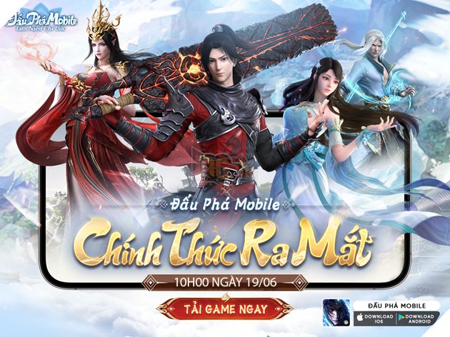Dau Pha Mobile Da Chinh Thuc Ra Mat: Bat Dau Hanh Trinh Tu Tien, Chinh Phuc Di Hoa, Tro Thanh Dau De! Đấu Phá Mobile Đã Chính Thức Ra Mắt: Bắt Đầu Hành Trình Tu Tiên, Chinh Phục Dị Hỏa, Trở Thành Đấu Đế!