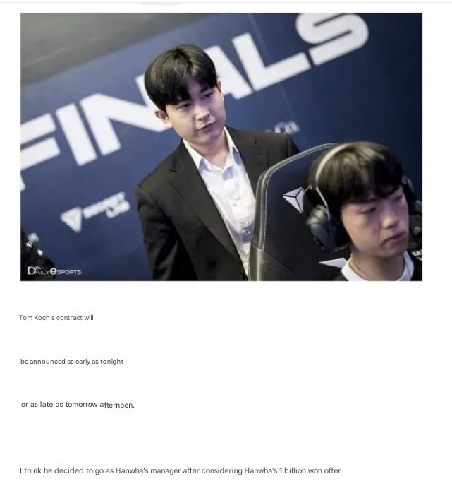 T1 có động thái dứt khoát với HLV Tom bất chấp một đại gia LCK T1 có động thái dứt khoát với HLV Tom bất chấp một đại gia LCK