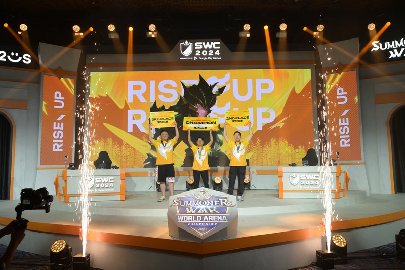 21189pw Việt Nam lên ngôi vô địch giải đấu Summoners War SWC2024 Cúp Châu Á - Thái Bình Dương 21189pw