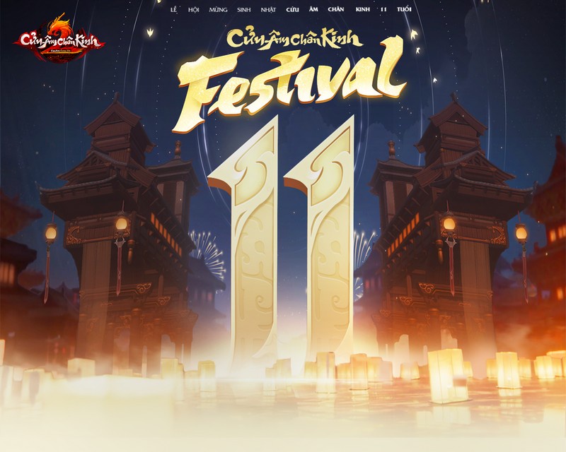 2lzhz89 Cửu Âm Chân Kinh 11 tuổi: Lễ Hội Rộn Ràng - Săn Lệnh Bài Vàng 2lzhz89