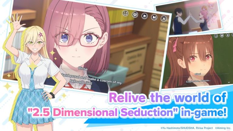 2mx2zlq Nigoriri Angels on Stage! - Game RPG đỉnh cao từ anime 2.5 Dimensional Seduction