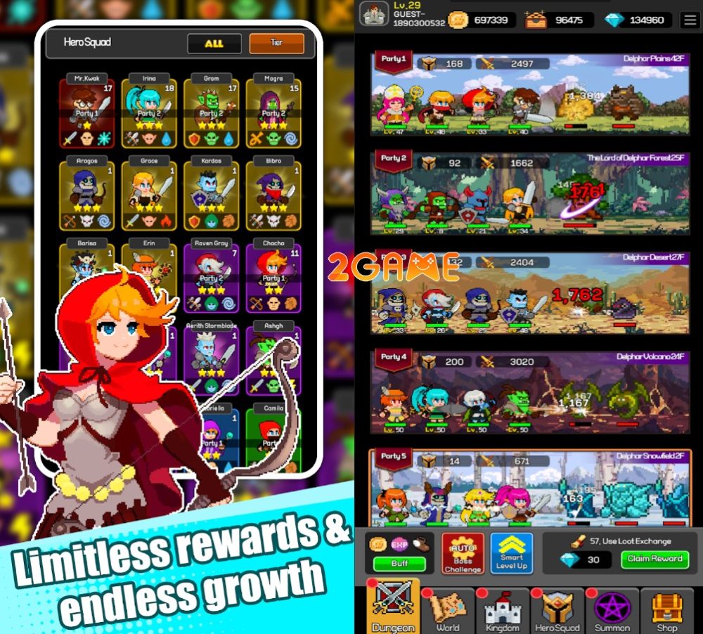 32 Heroes – Tham gia vào cuộc chiến kịch tính với hơn 30 nhân vật khác nhau 32 heroes 4