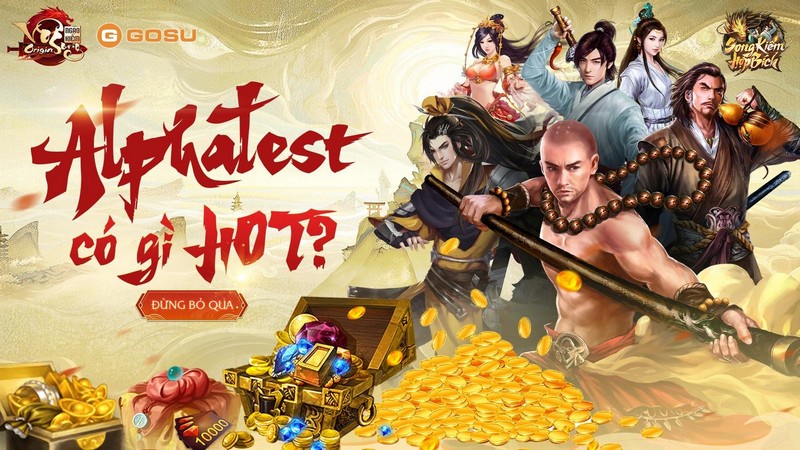 3kegkur Ngạo Kiếm Vô Song Origin khai mở Alpha Test 10h00 ngày 19/07 3kegkur