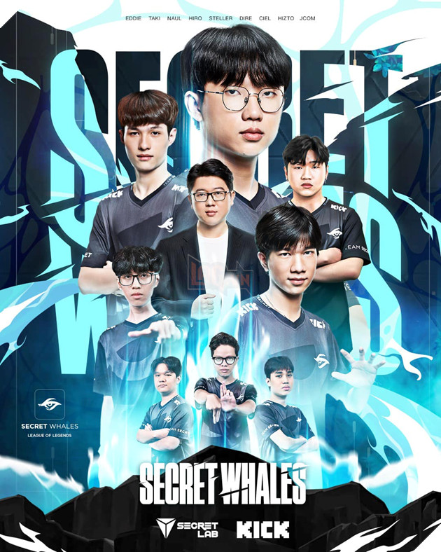 LCP 2025: Team Secret x Team Whales Ra Mat Doi Hinh Chinh Chien Mua Giai Moi 3 LCP 2025: Team Secret x Team Whales Ra Mắt Đội Hình Chinh Chiến Mùa Giải Mới 3
