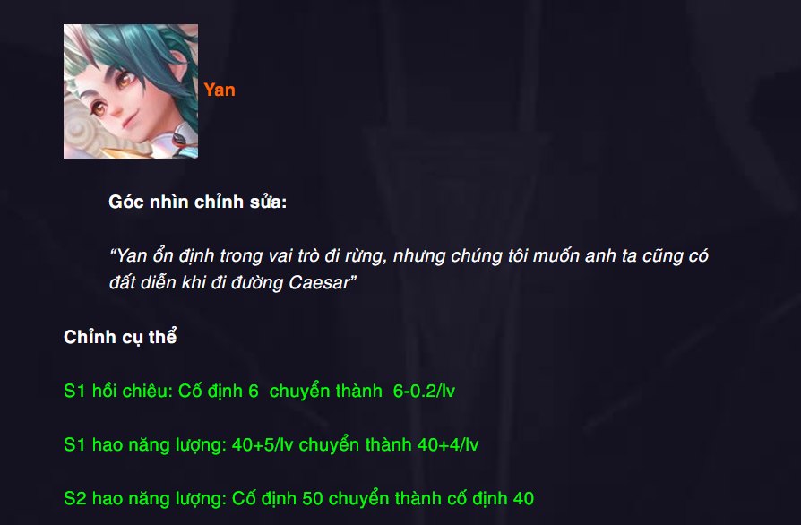 Cập nhật chính thức Liên Quân Mobile: 2 tướng được tăng sức mạnh, xạ thủ siêu hot lại bị giảm- Ảnh 2. Cập nhật chính thức Liên Quân Mobile: 2 tướng được tăng sức mạnh, xạ thủ siêu hot lại bị giảm- Ảnh 2.