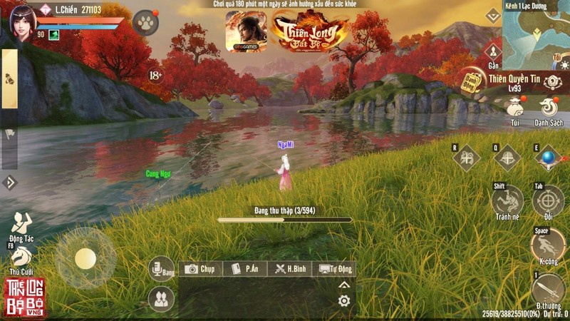 Sáng nay 12/11 Thiên Long Bát Bộ VNG chính thức trình làng game thủ Việt 4ao50tr