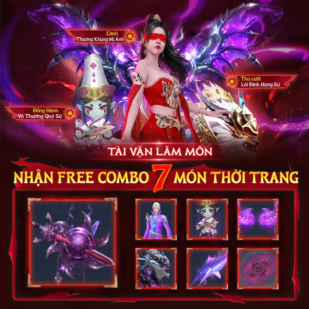 5 Rảnh tay cày cuốc, “Hốt bộn” quà ngon trong Ma Quân VTC – Tựa game nhập vai thần thoại trên mobile 5