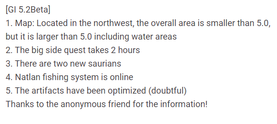 Nội dung mới ở phiên bản 5.2 bất ngờ bị leak, game thủ Genshin Impact lộ rõ sự hào hứng - Ảnh 3. Nội dung mới ở phiên bản 5.2 bất ngờ bị leak, game thủ Genshin Impact lộ rõ sự hào hứng - Ảnh 3.