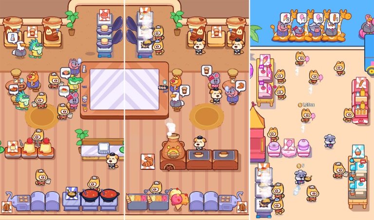 Animal Food Bar: Trở thành ông trùm nhà hàng trong game Idle Tycoon mới nhất 9lhjacp
