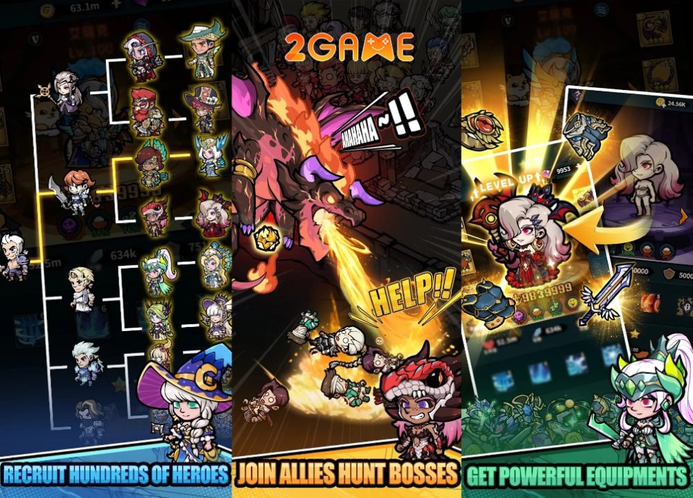 Adventure City Idle RPG – Xây dựng thành phố Thám hiểm của riêng bạn adventure city idle rpg 4