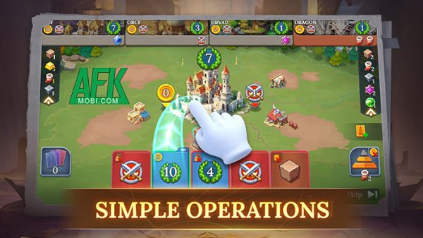 7 Empires: Paths of Glory cho các game thủ so tài trong việc thống nhất 7 đế chế hỗn loạn afkmobi 7empires 1jpg