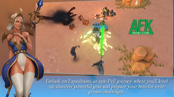 Lập đội chiến binh để khám phá và chiến đấu trong game Aeon’s Legends – Idle RPG afkmobi aeonlegends 1jpg